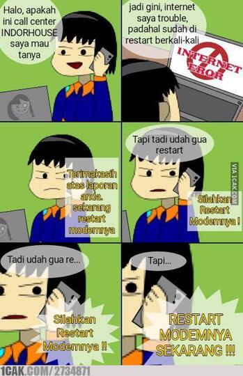 Indihomo Dan Solusi Restart Router
