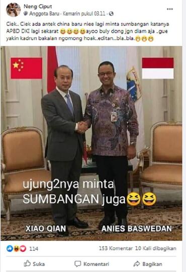 Rezim Sering Dituding PKI, Ternyata Dirut BUMD DKI Pilihan Anies Pakai BAJU PALU ARIT
