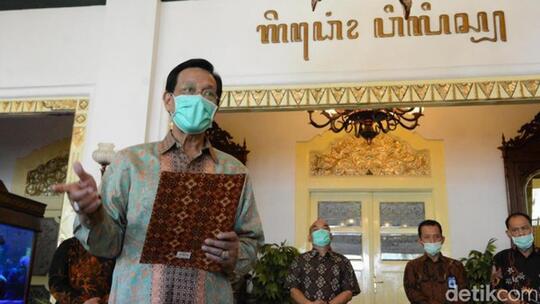 Tak Mau Tergesa-gesa New Normal, Sultan Tunggu Kasus Corona Turun