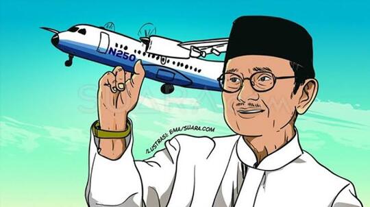 Hancurnya Mimpi Habibie Pesawat Indonesia Disuntik Mati
