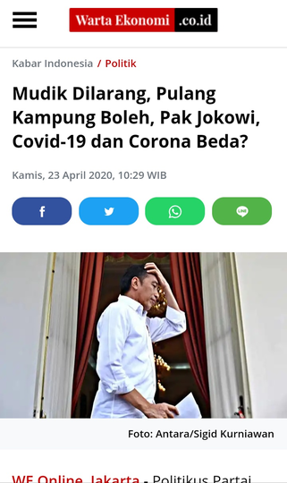 Surabaya Sudah Seperti Wuhan, Ternyata Gara-Gara Jokowi Salah Langkah