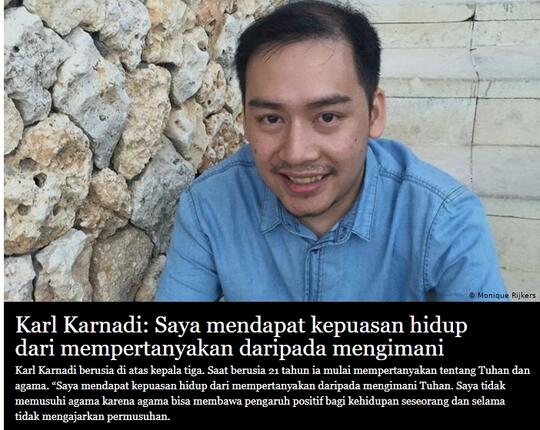 Menjadi Ateis di Negeri Religius Indonesia