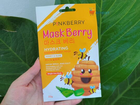 Kulit Kering, Sis? Cek Review PINKBERRY Mask Berry Honey & Aloe Terbaru Ini!
