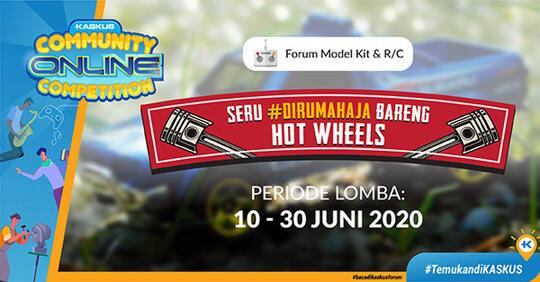 [COC] Seru-Seruan Bareng Hot Wheels Dirumah AJA...