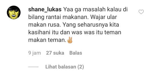Debat Netizen +62 Melihat Rusa Dimangsa Ular! Rantai Makanan atau Rasa Kemanusiaan?