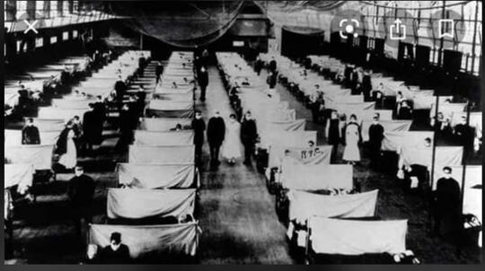 Foto-foto Unik Pandemi Flu Spanyol 1918, Mirip Situasi saat Ini