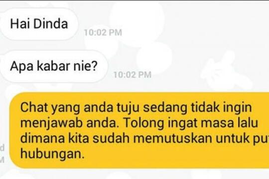 Chat Mantan Ter Savage Bikin Ngakak
