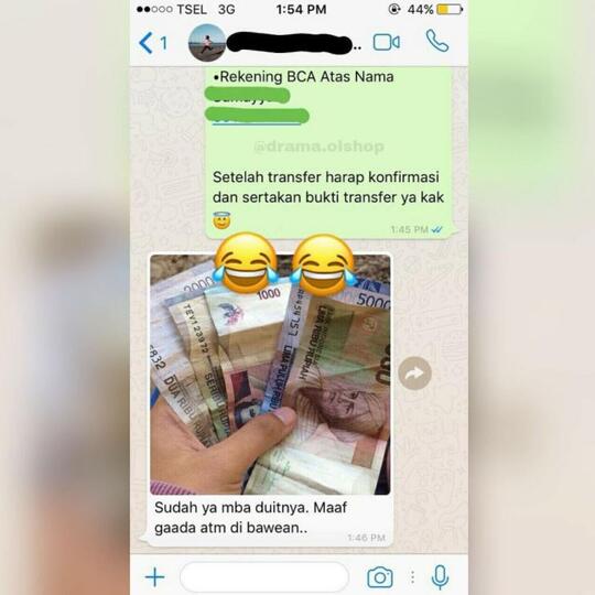 Chat Olshop yang Bikin Ngakak Part_2