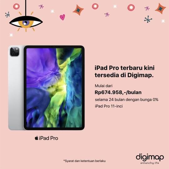 Resmi Dirilis, Ini Harga iPad Pro 2020 dan Magic Keyboard di Indonesia