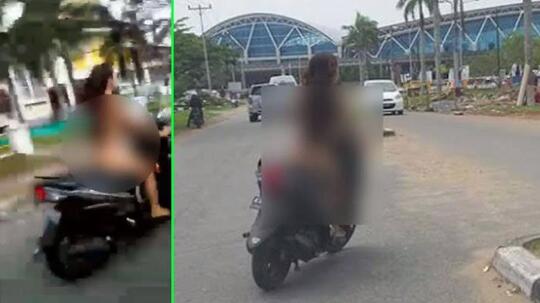 Orang Gila Telanjang Malah Direkam, Sampean Waras?