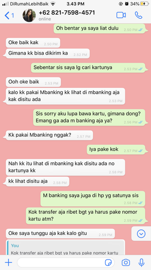 Modus Penipuan Transfer Dana Melalui Payment Card Terbaru Kaskus