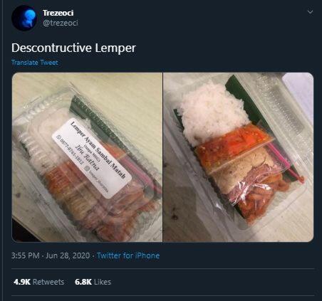Ternyata Ada Loh Lemper yang Harus Dirakit Dulu Sebelum Dimakan.. Kayak Tamiya Dah!