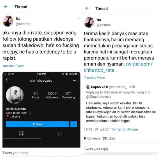 Viral Video Pegawai Starbucks Intip Payudara Pengunjung Lewat CCTV