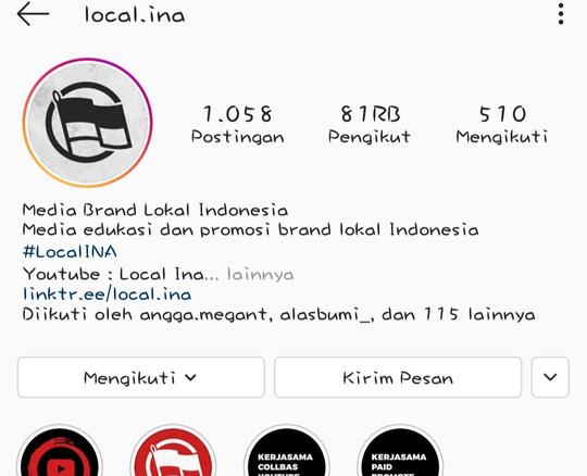 Bentuk Dukungan Media Sepatu Lokal di Instagram