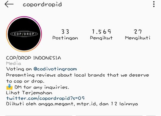Bentuk Dukungan Media Sepatu Lokal di Instagram
