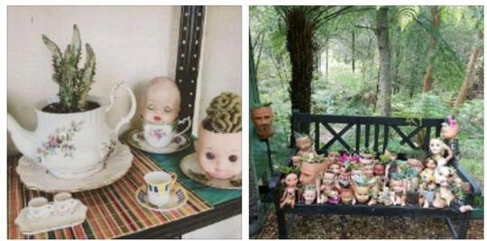 Unik Atau Creepy? Pot Tanaman Hias Satu Ini.