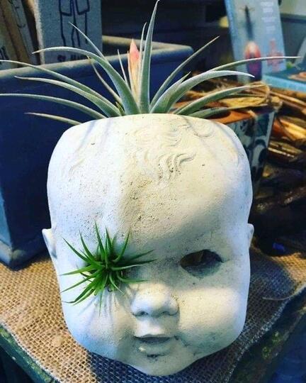 Unik Atau Creepy? Pot Tanaman Hias Satu Ini.