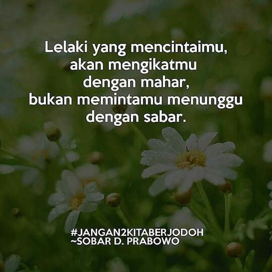 Mahar, Polemik Batal Lanjutnya Pernikahan, Jangan Berhenti Berjuang Bro