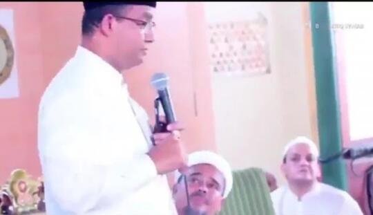Viral Lagi, Video Anies Tolak Reklamasi di Depan Habib Rizieq..