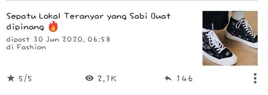 Bentuk Dukungan Media Sepatu Lokal di Instagram