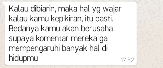 Kita Tak Bisa Memaksa Orang Lain Menyukai Hal yang Kita Suka