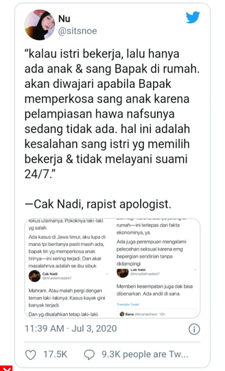 Dianggap Bela Pemerkosa, Netizen Ini Dihujat Habis-habisan