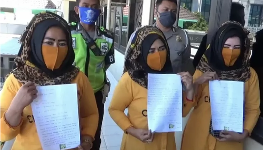 Ibu-Ibu yang Viral Joget TikTok di Jembatan Suramadu Diamankan