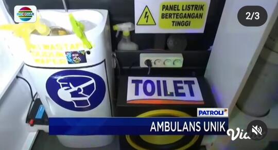 Aneh dan Unik Mobil Ambulans Mbois Mirip Bar, Jauh Dari Kesan Horor! Mau Coba Naik?
