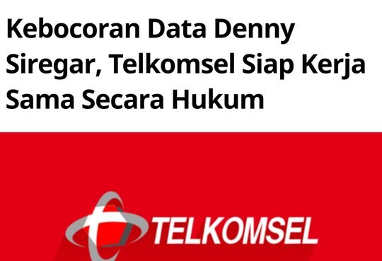 Ancam Gugat Telkomsel Milyarn diPengadilan,DS:BUMN Telkom Klihatan Udah Banyak Kadrun