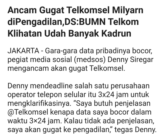 Data Pribadi Denny Siregar Bocor,Akun @xdigeeembok Bongkar Pemilik Akun @Opposite6891