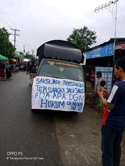 Pak Sarpan, Saksi Kasus Pembunuhan Itu Akhirnya di Pulangkan Meski Wajah Lebam