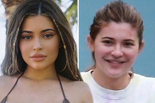 Tampil Tanpa Makeup, Wajah Kylie Jenner Nyaris Tak Dikenali