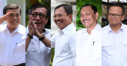 Dear Jokowi.. Kalau Reshuffle Jadi, Ini 5 Menteri yang Layak Dipecat Menurut KASKUSER