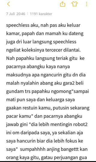 Kesal Tak Dibelikan Tas, Cewek Ini Hancurkan Koleksi Gundam Keluarga Pacar