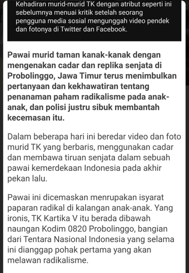 Parade Anak Bersenjata, Denny: Saya Heran, PKB Tak Paham Hal Sederhana seperti Ini?