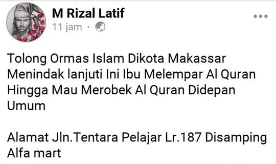 Penistaan Agama, Seorang Ibu Melempar dan Mengancam Sobek Al-Qur'an Berujung Penjara!