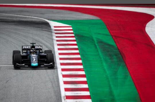 Sean Gelael Incar Poin Perdana di Kejuaraan FIA Formula 2 2020
