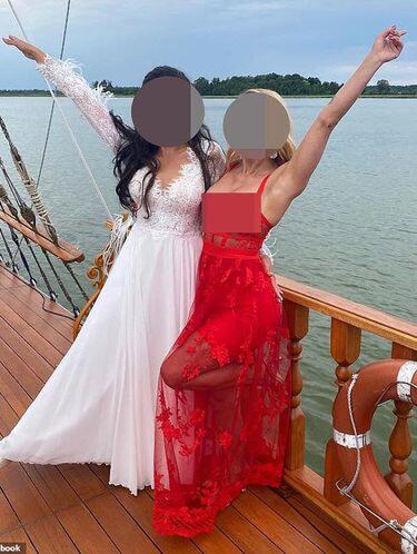 Viral Wanita Menggunakan Gaun Transparan Di Acara Pernikahan