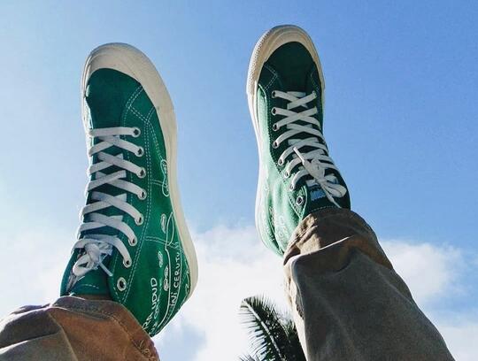 Konsep Sepatu Lokal Coret-Coretan