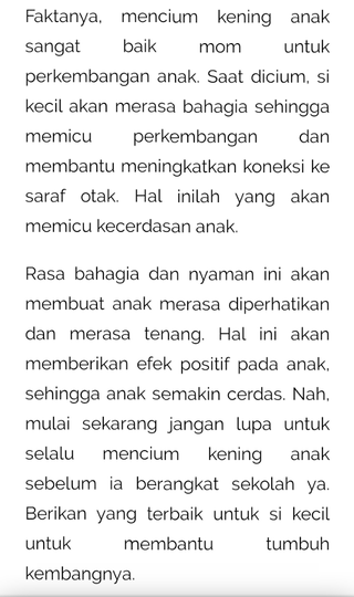 Selain Bonding, Memeluk dan Mencium 4 Titik Pada Diri Anak Diklaim Akan Lebih Cerdas!