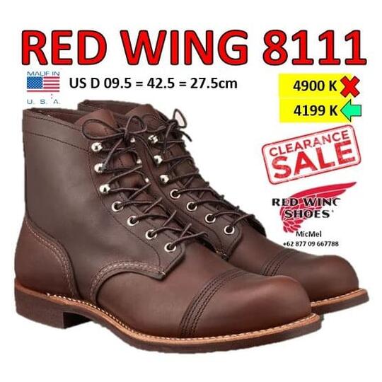 red wing boots clearance sale