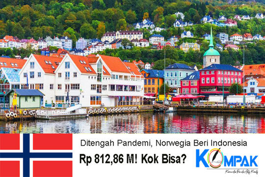 Norwegia, Negara Paling Bahagia Nomor 3, Beri Indonesia Rp.812,86M, Kok Bisa?