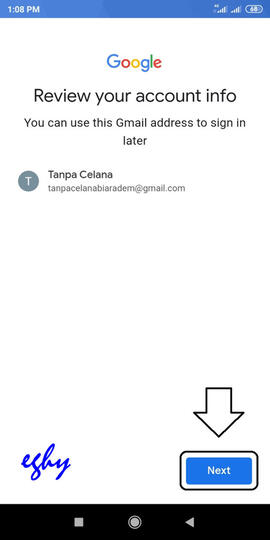 Cara Membuat Account GMail Tanpa Nomor Handphone dengan Handphone Android