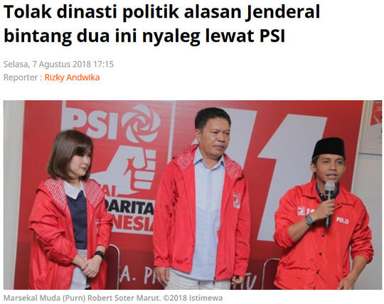 Diam soal Pencalonan Gibran di Pilkada Solo, PSI Takut Kadernya Dicopot