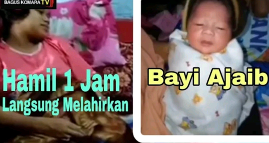 Hamil 1 Jam Langsung Lahiran, Hoax Atau Nyata?