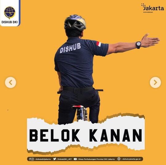 Isyarat Bersepeda Di Jalan Raya