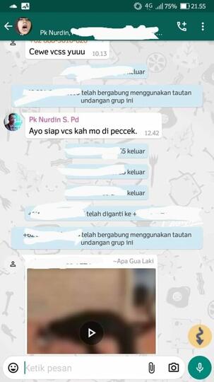 kocak! siswa ini ketemu gurunya di grup 4646