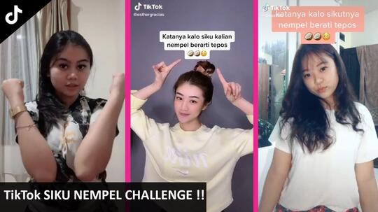 Sikut Challenge Viral Lagi, Cewek "Tepos" Insecure Lagi. Bibit Rasis Gak Sih?