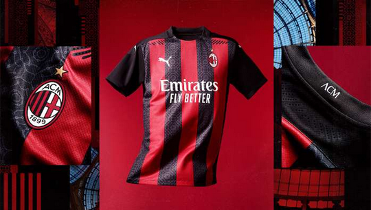 Jersey KEREN nan HISTORIKAL AC Milan musim depan !!!