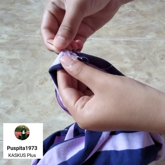 (DIY) Tas Punggung Cantik, Hanya Dengan Bahan Kaos Bekas! Gini Cara Bikinnya Gansist